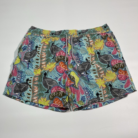 Vilebrequin Other - Vilebrequin Swim Trunks Mens XXL Hawaiian Summer Beach Lined Shorts